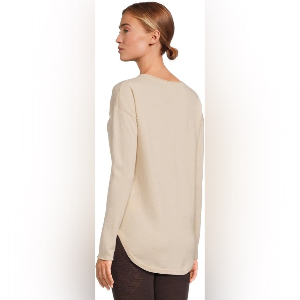 Smartwool Shadow Pine Lightweight Merino Blend Sweater Size S Cream NEW w/ TAGS - Picture 4 of 13